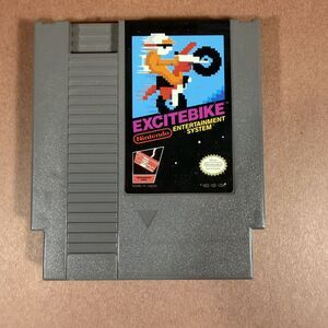 Excitebike NES 1985 Nintendo Entertainment System Game Cartridge Authentic